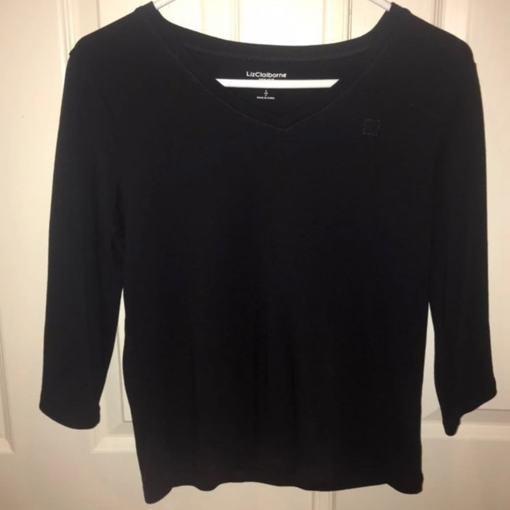 Liz Claiborne 3/4 Sleeve Top